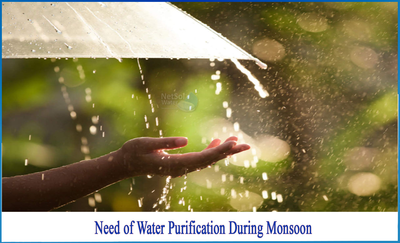 how to keep water clean and safe during monsoon, why should we drink boiled water in rainy seasonduring the rainy season if you get muddy water through the tap how will you make it potable