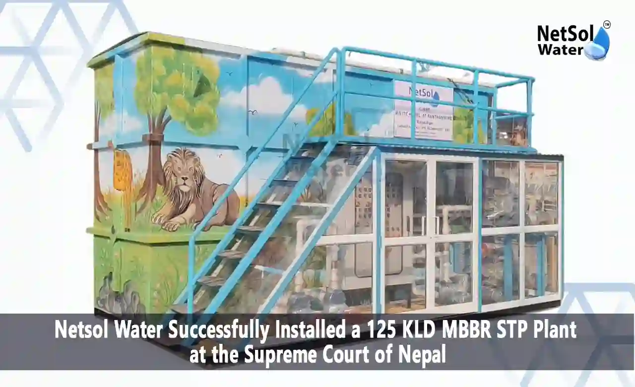 Sewage Treatment Plant in Nepal, STP Manufacturer in Nepal, MBBR STP Plant, Wastewater Treatment Nepal, STP Installation Nepal, Supreme Court Nepal STP Project, Water Treatment Solutions Nepal