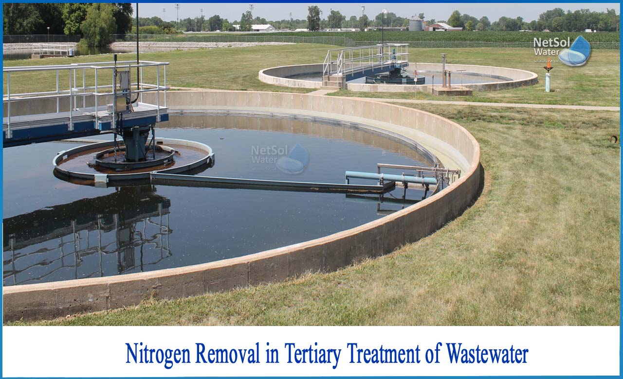 removal of nitrogen from wastewater, nitrogen removal technology, tertiary treatment of wastewater