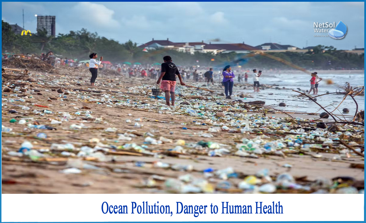 human health and ocean pollution, what causes ocean pollution, types of ocean pollution, why is ocean pollution a problem