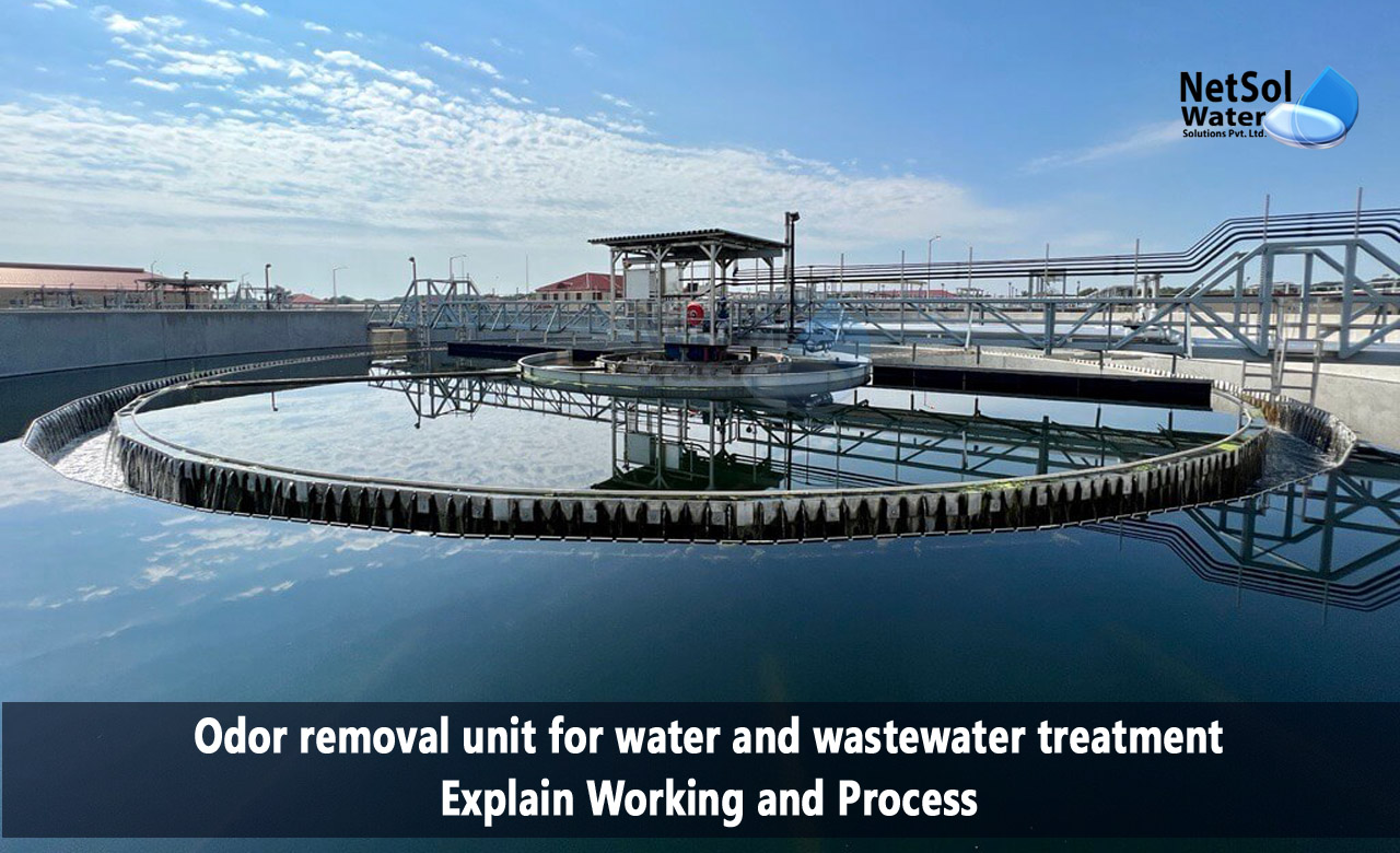 odour control in wastewater treatment, odour control system for sewage treatment plant