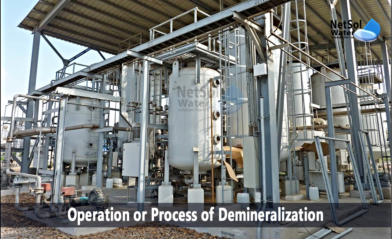 dm plant regeneration process, demineralization process of water softening, demineralization of water