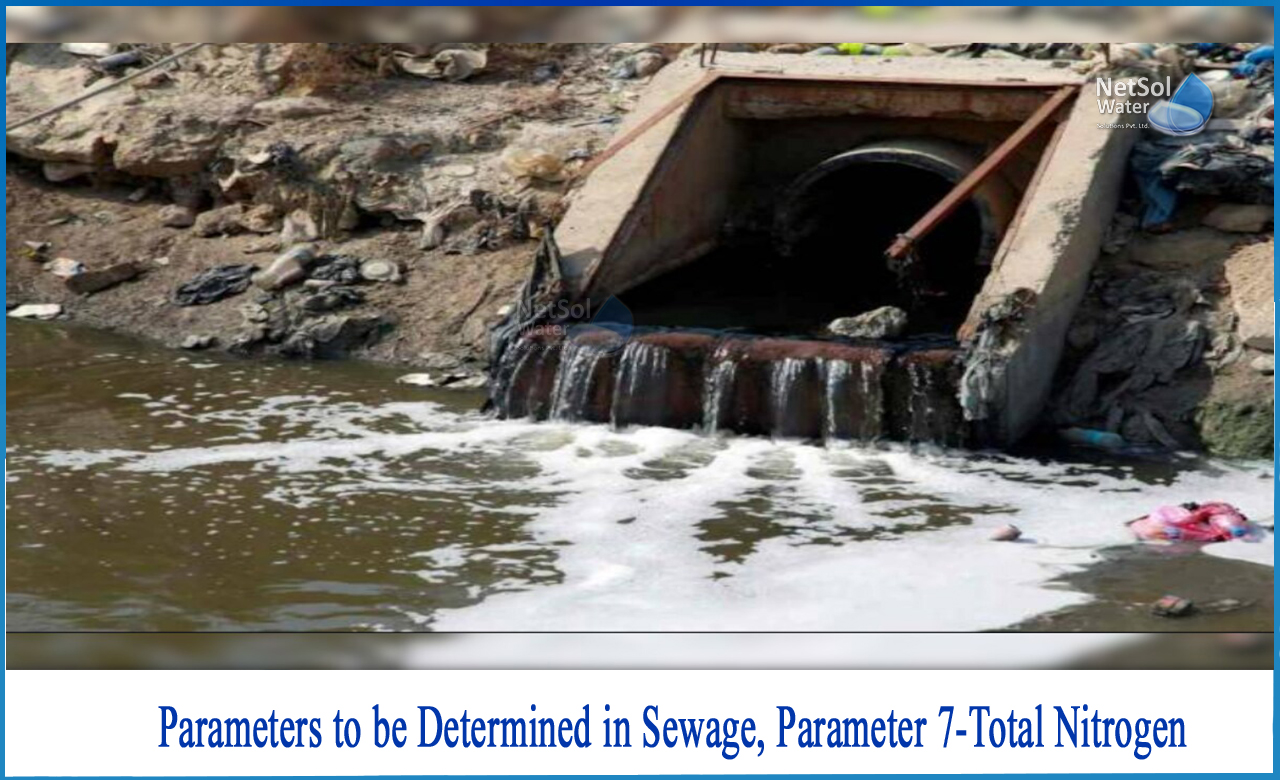 stp parameters limits, standard parameters for wastewater, total nitrogen in wastewater