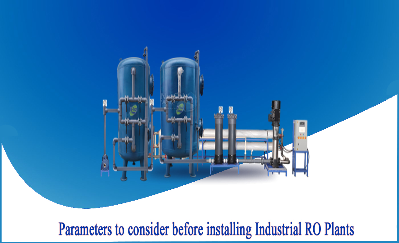 reverse osmosis process, ro membrane, installing Industrial RO Plants