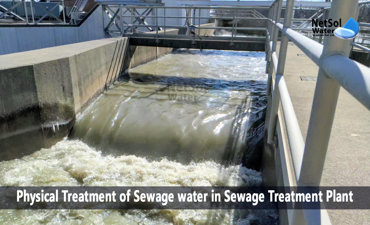 Sewage Treatment Plant, Physical Treatment of Sewage water, manufacturer of sewage treatment plants in India
