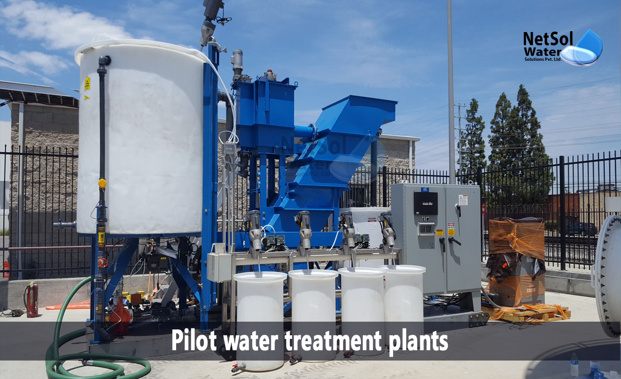 water treatment plant, water treatment plant process, Pilot water treatment plants