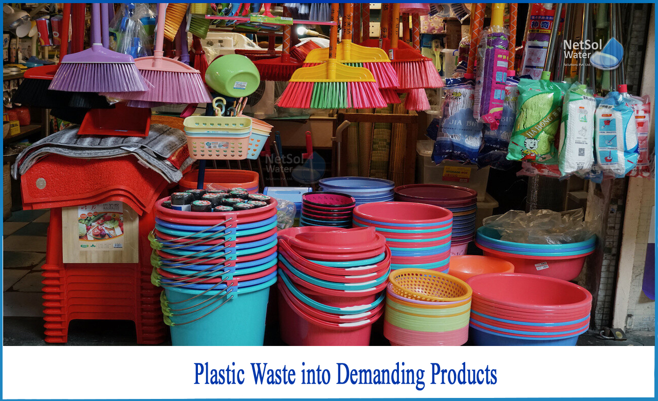 some innovative ideas for plastic waste management, plastic waste disposal, new technology for plastic waste management