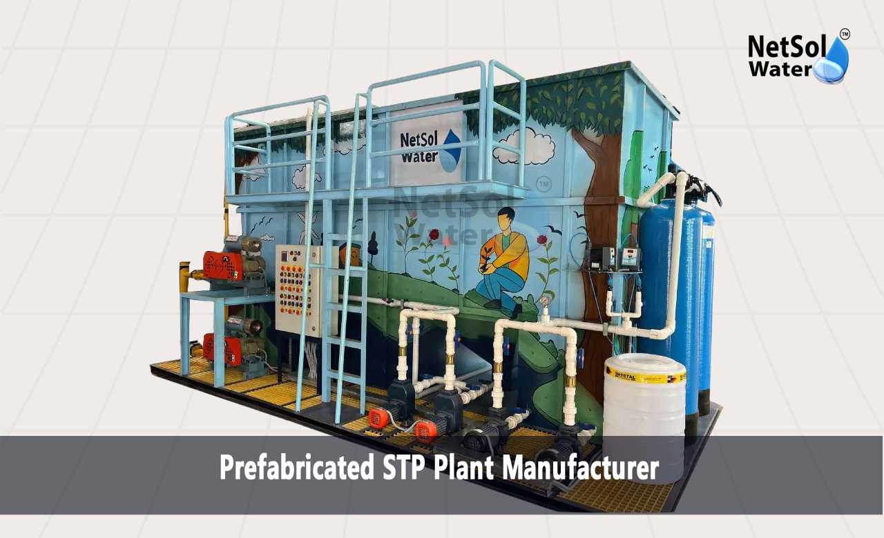 Prefabricated sewage treatment plant manufacturer in india, Package type sewage treatment plant, FRP sewage treatment plant