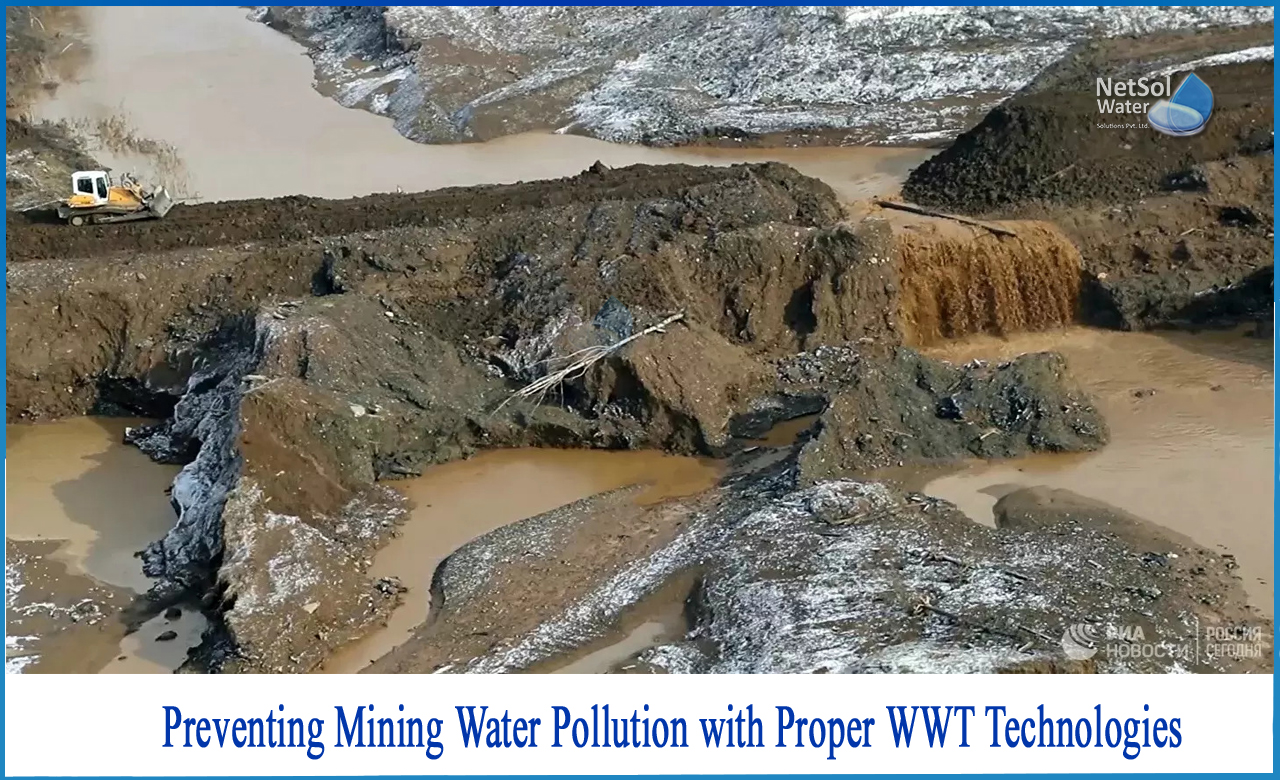 prevention of water pollution, mining and water pollution, how does mining pollute water