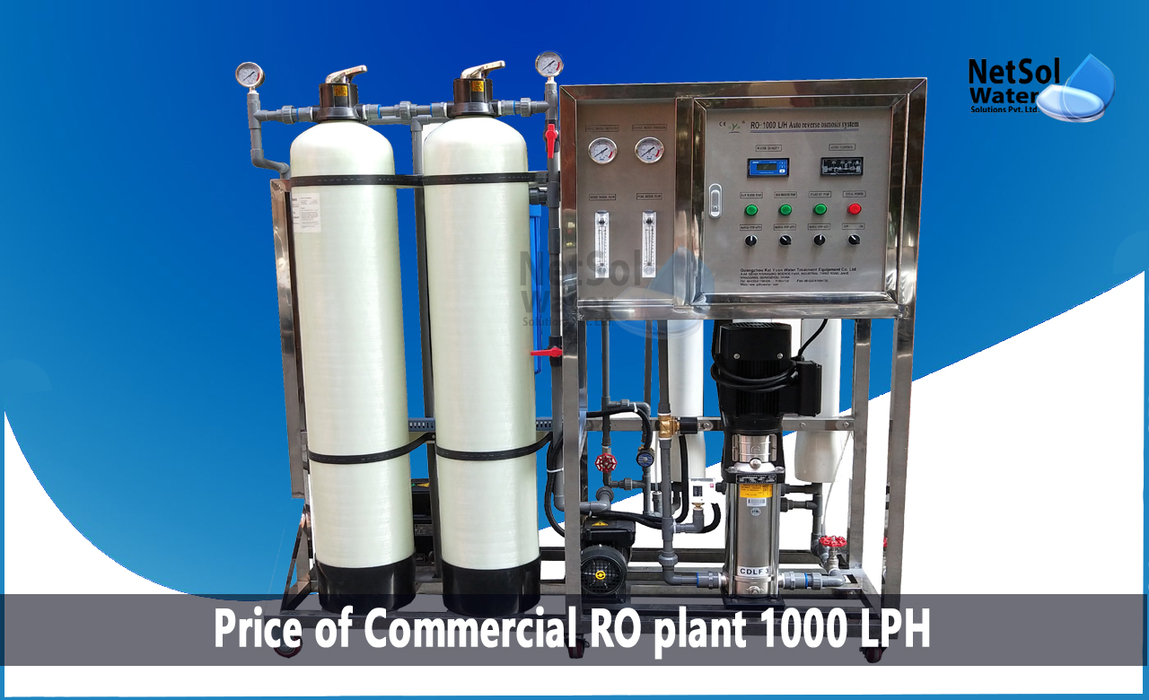ro water plant 1000 lph price in india, 1000 lph ro plant specification, 1000 lph ro plant with chiller price