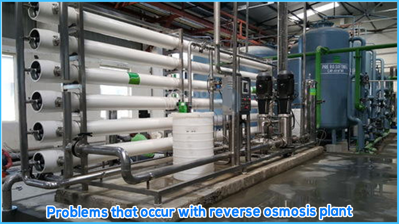Problems that occur with reverse osmosis filter