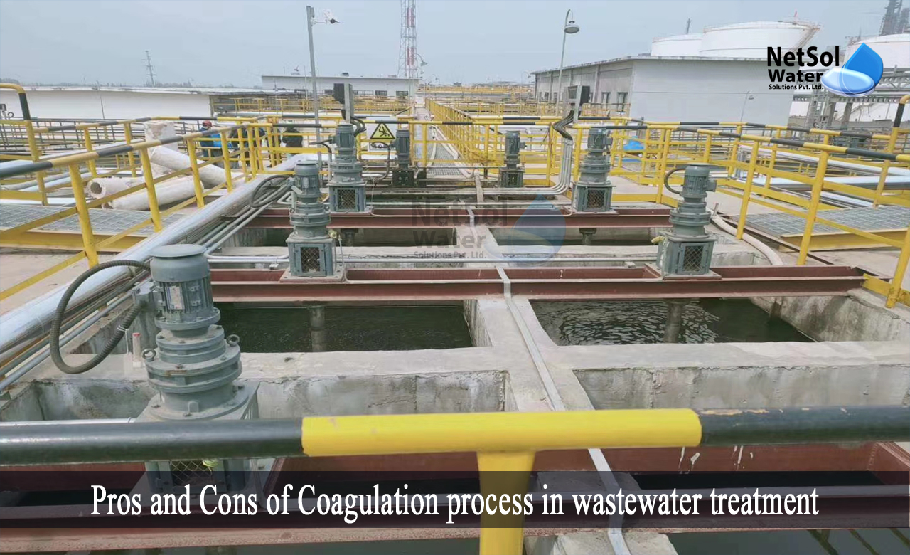 advantages and disadvantages of coagulation and flocculation, coagulation in wastewater treatment, application of waste water treatment