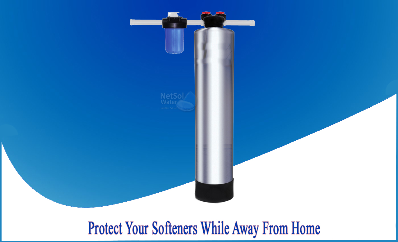 what happens if i unplug my water softener, should i turn off my water softener when  go on vacation, how to turn off water softener valve
