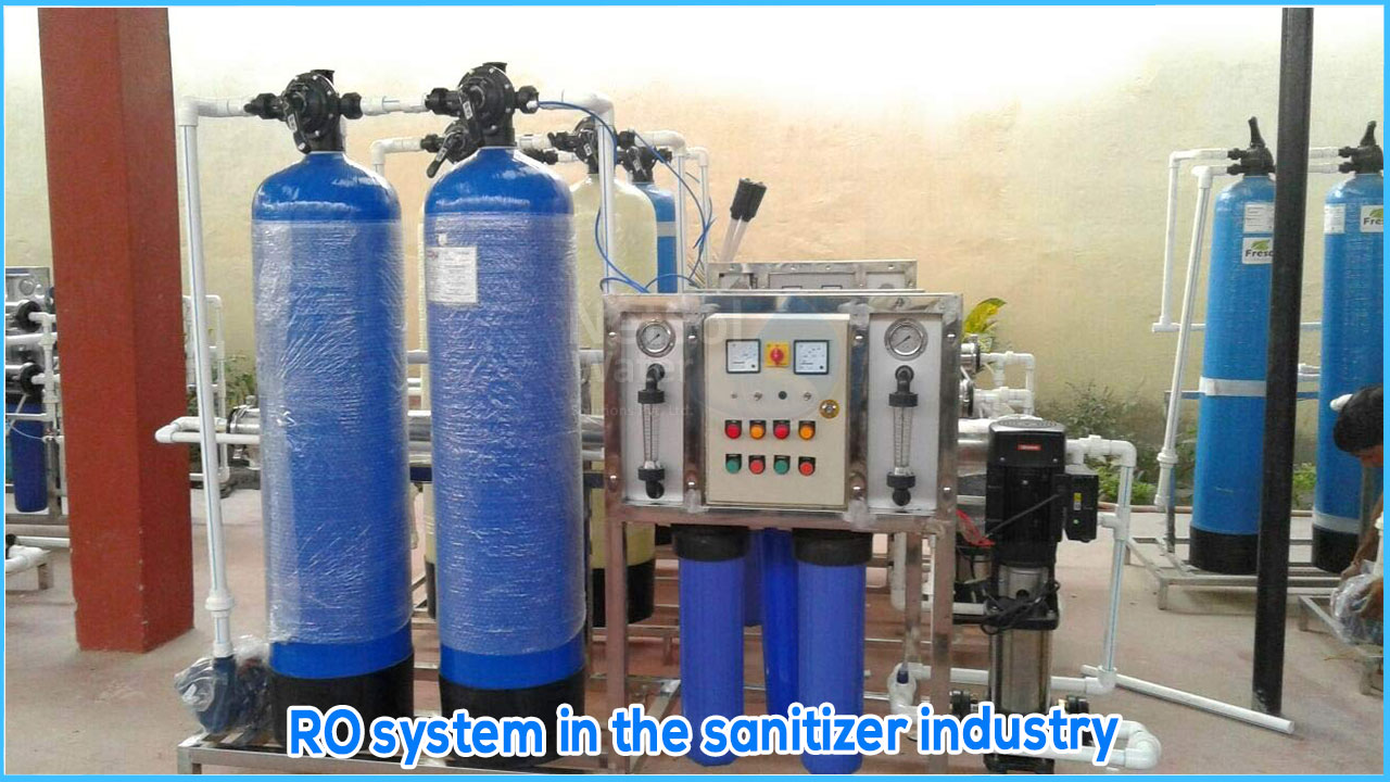 RO system in the sanitizer industry
