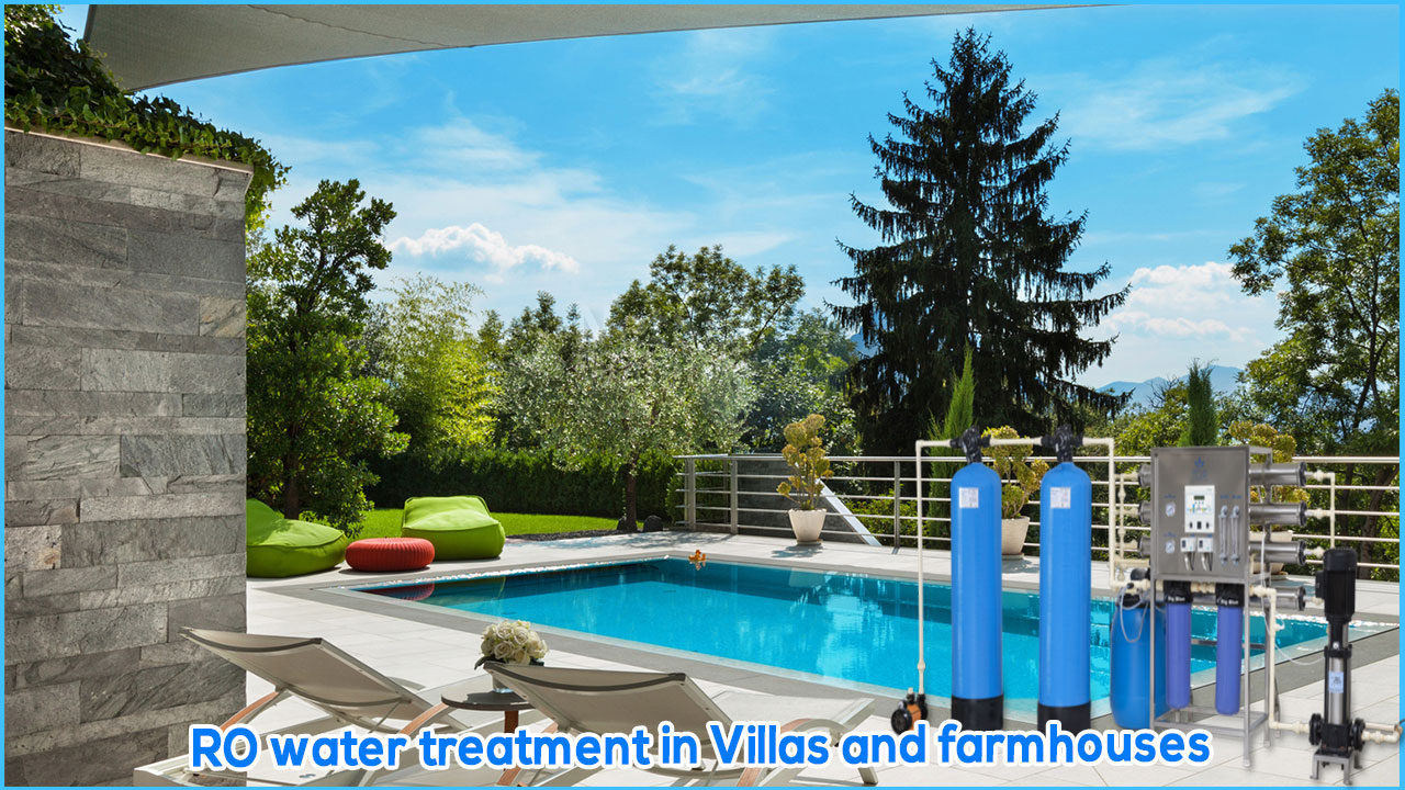 RO Plant water treatment in Villas and farmhouses