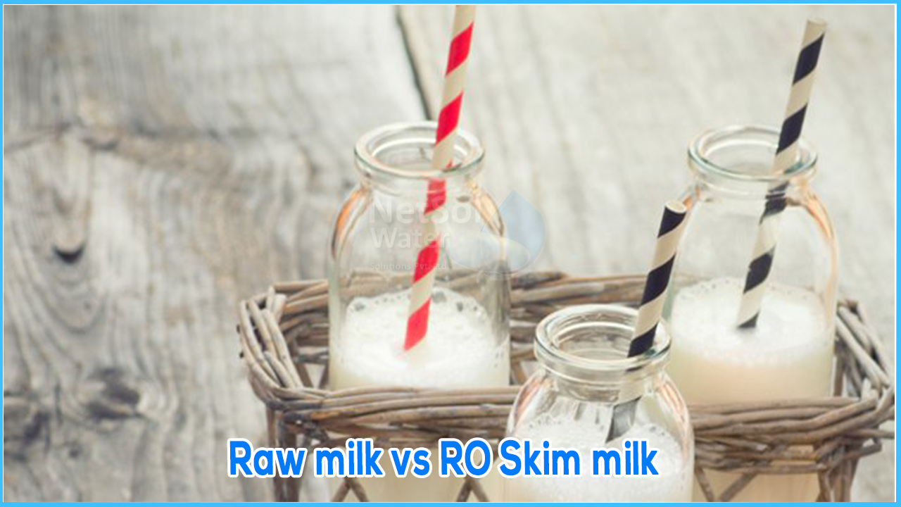 Raw milk vs RO Skim milk: Major Difference between them, Netsol