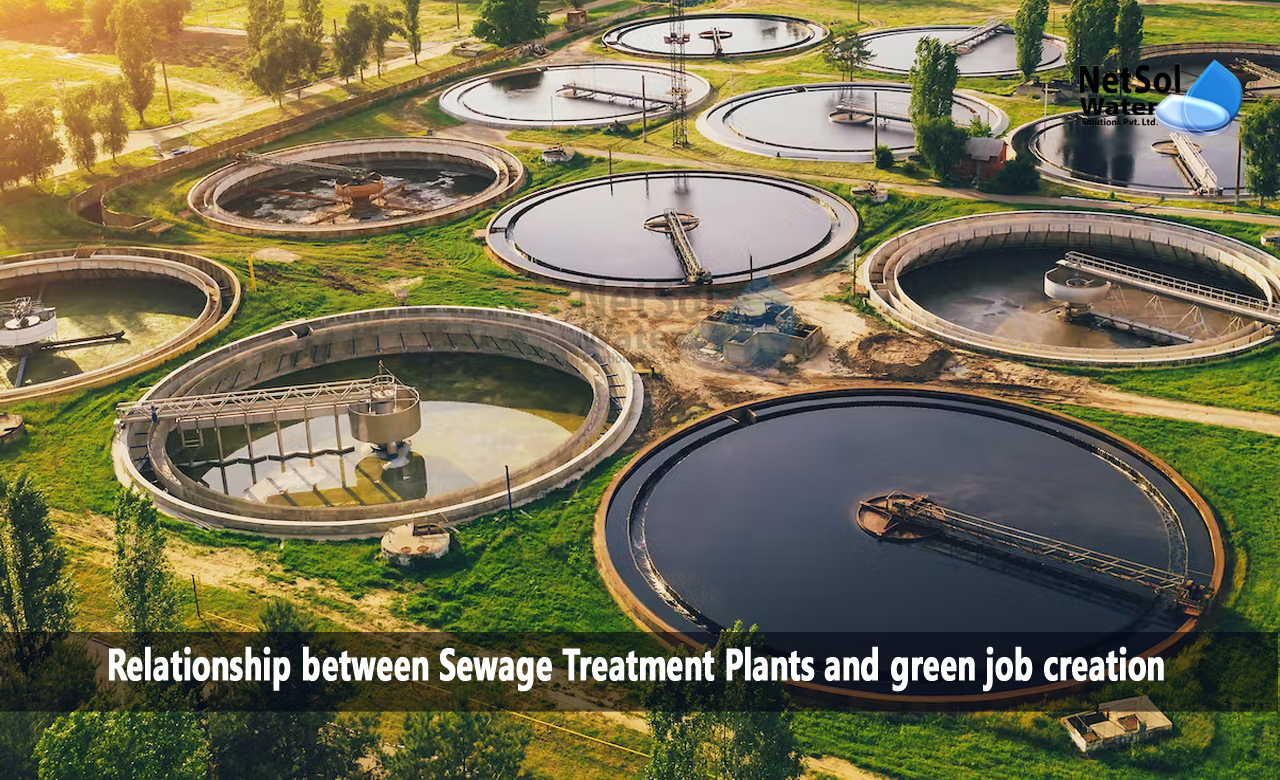 Relationship between Sewage Treatment Plants and green job creation, Benefits of Green Jobs in the Wastewater Sector, Job Roles in the Wastewater Sector