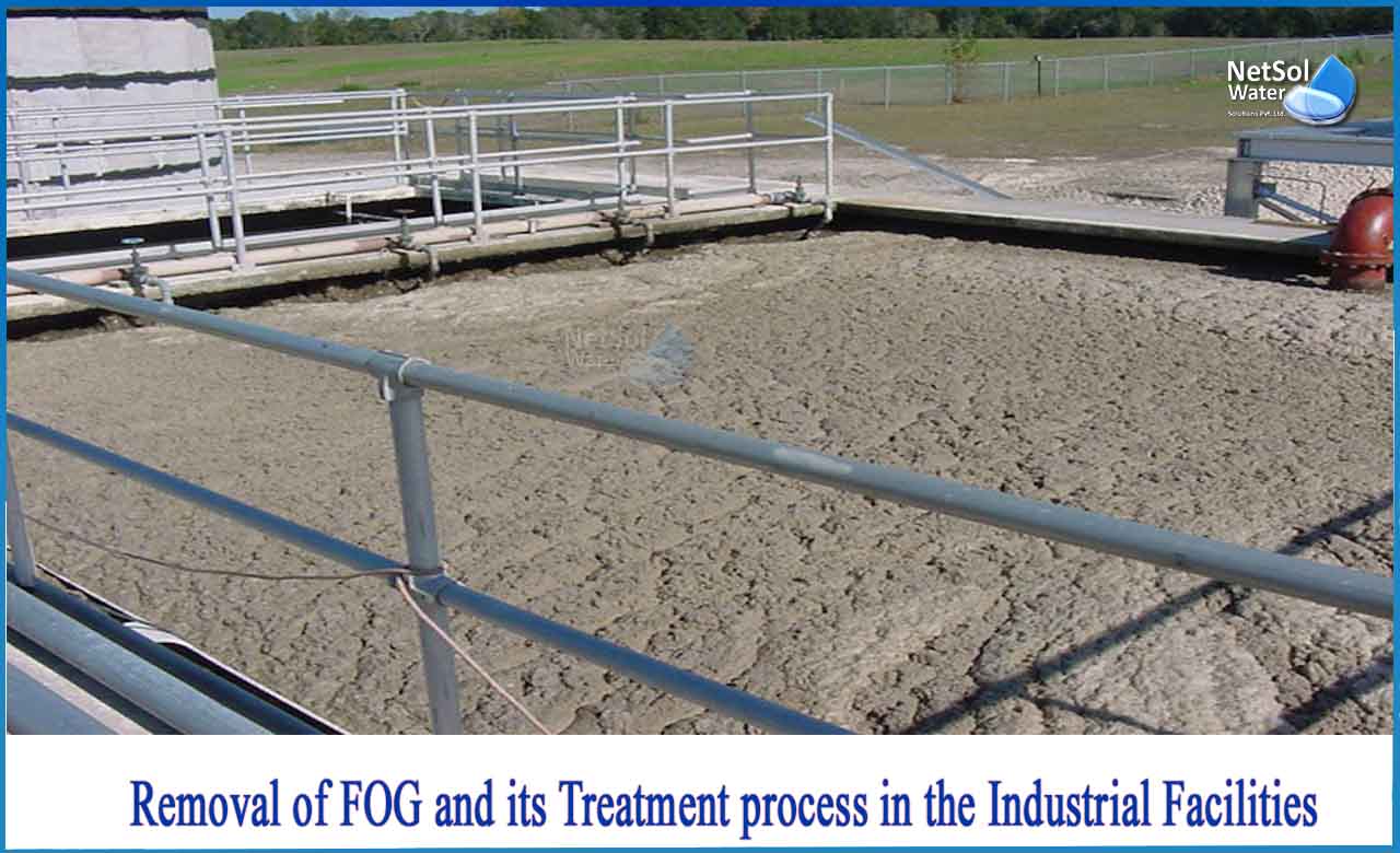 fog removal wastewater treatment, oil and grease removal from wastewater, treatment methods in the removal or separation of oil and grease