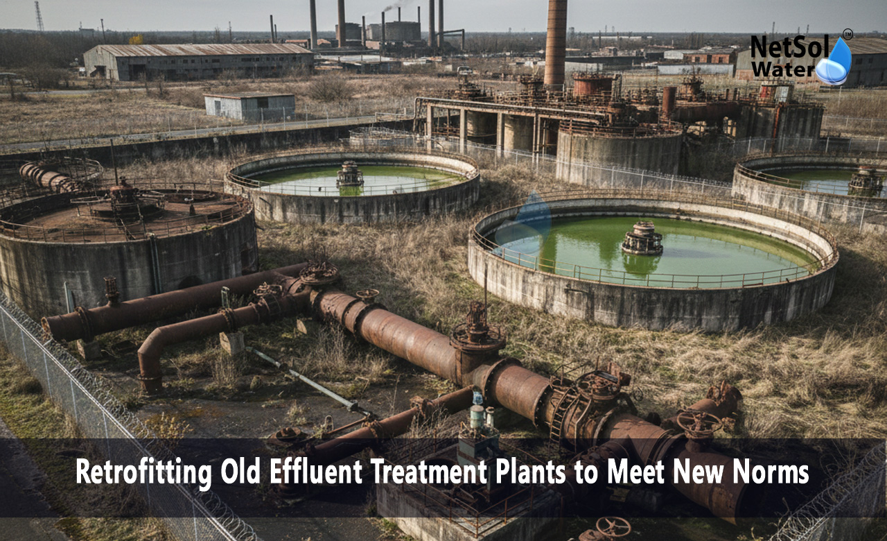 Retrofitting effluent treatment plant requirement, Evaluation of the Existing Effluent Treatment Plants