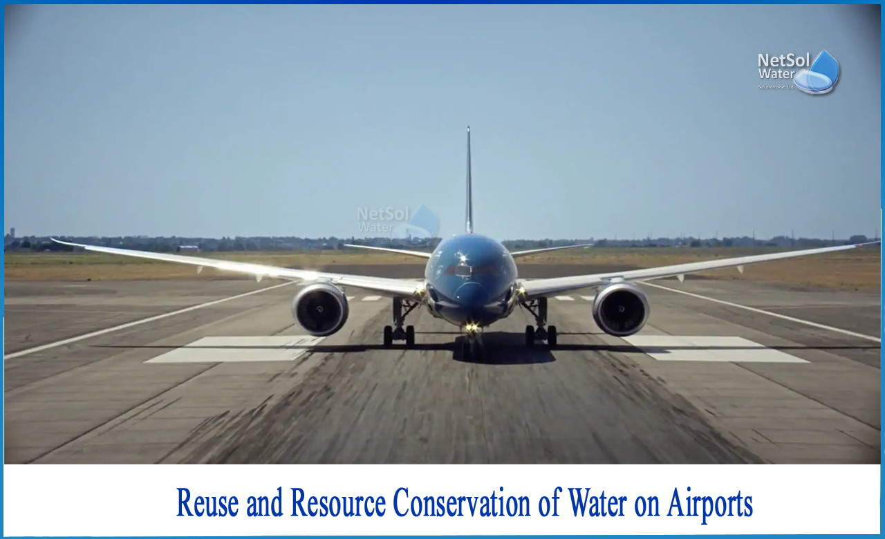 pollutants in airport runoff waters, airport water consumption footprinting, airports and climate change