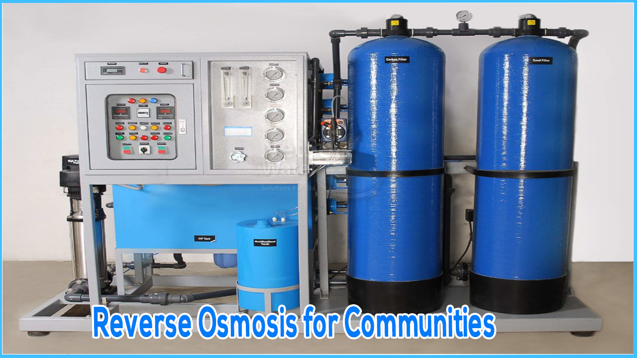 Reverse Osmosis for Communities, Netsol Water Manufacturer RO