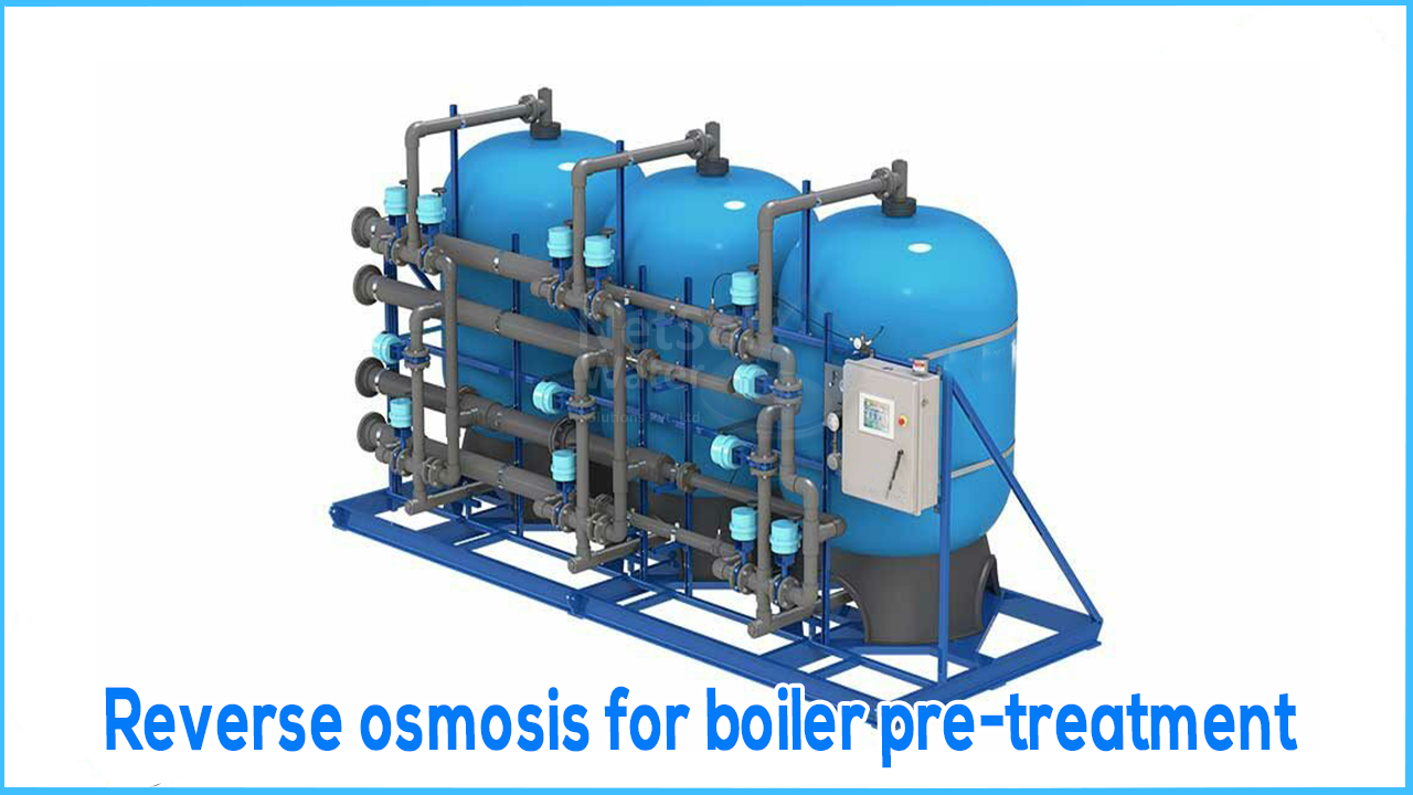 Reverse osmosis for boiler pre-treatment