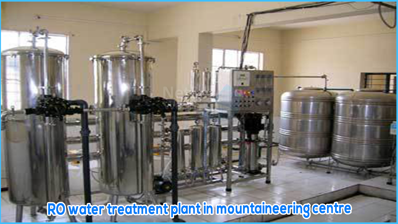 Ro water treatment plants in mountaineering centers