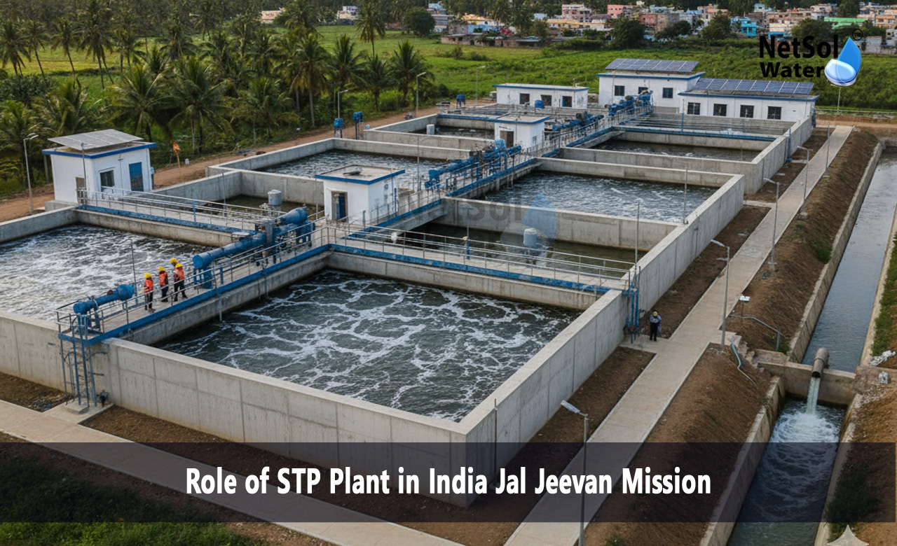What is the role of STP sewage treatment plant, What is the key role of the Jal Jeevan mission, Can STP water be used for drinking
