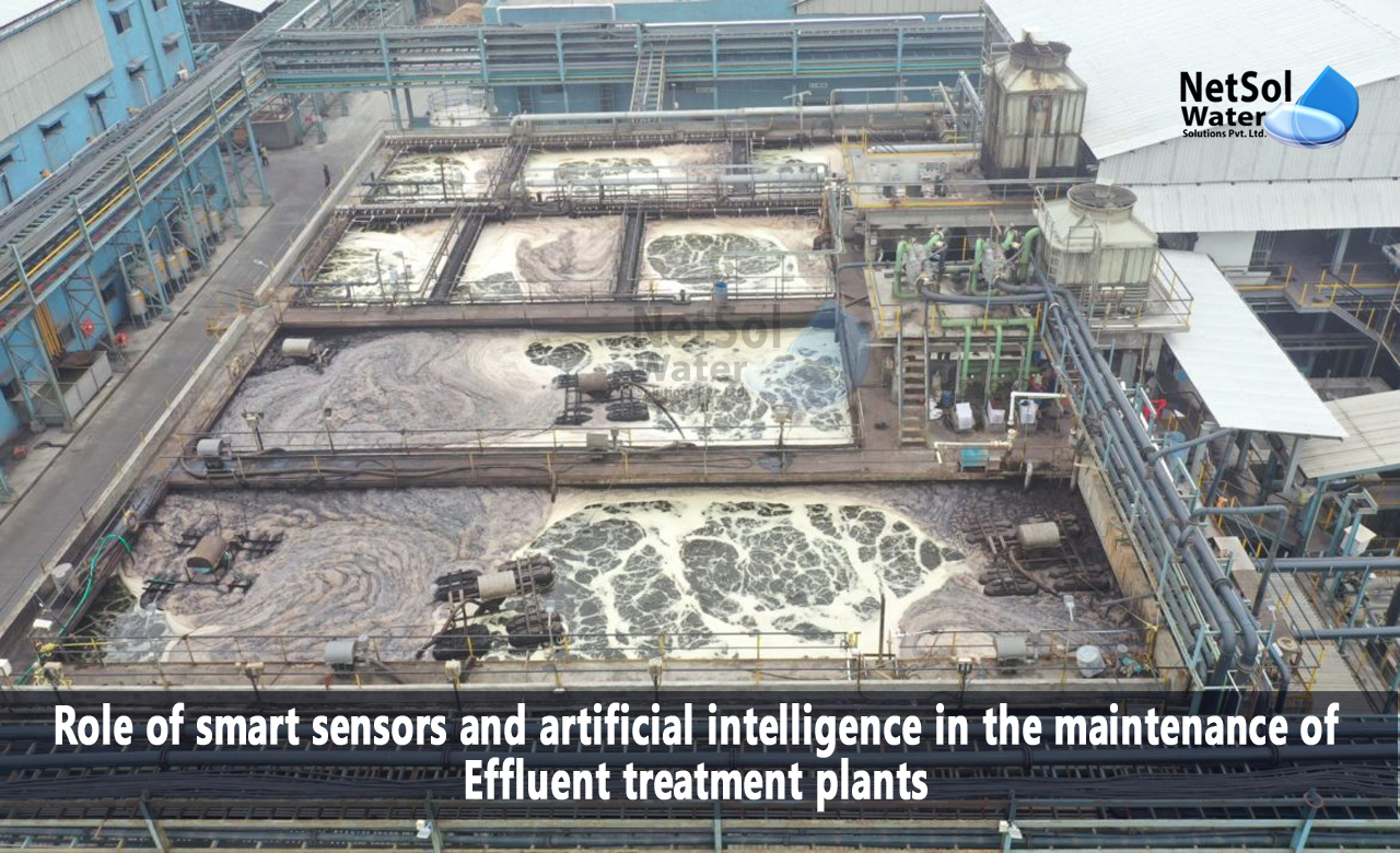 Role of smart sensors and AI in the maintenance of ETP