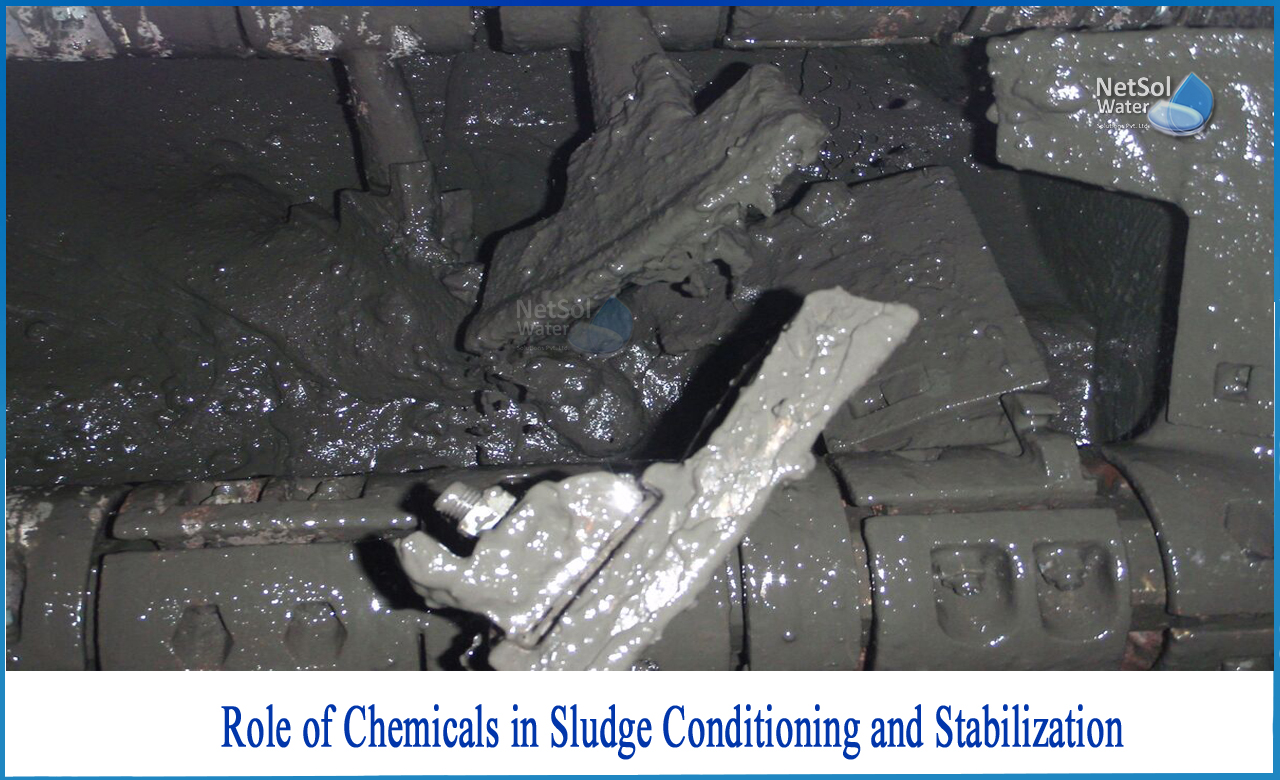 what is sludge conditioning, thermal conditioning of sludge, sludge stabilization
