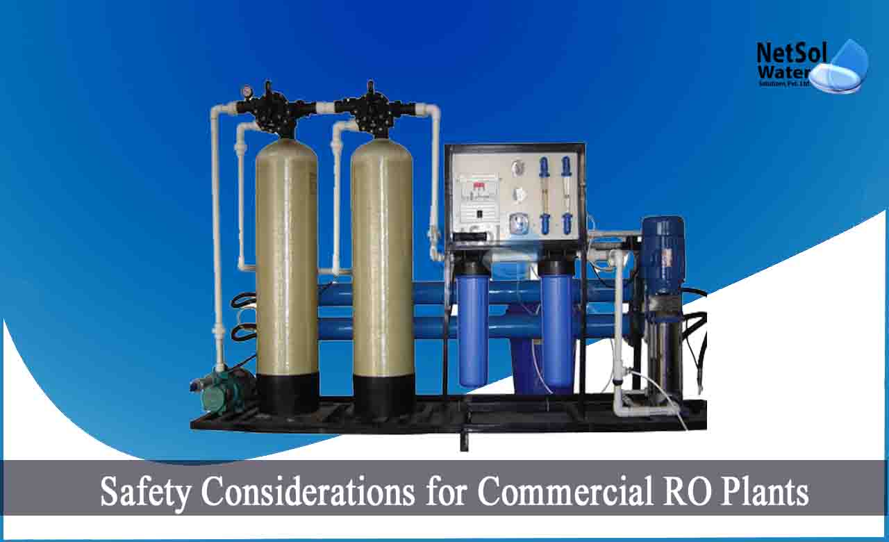 2000 lph ro plant specification, Commercial RO Plants, Safety Considerations for Commercial RO Plants