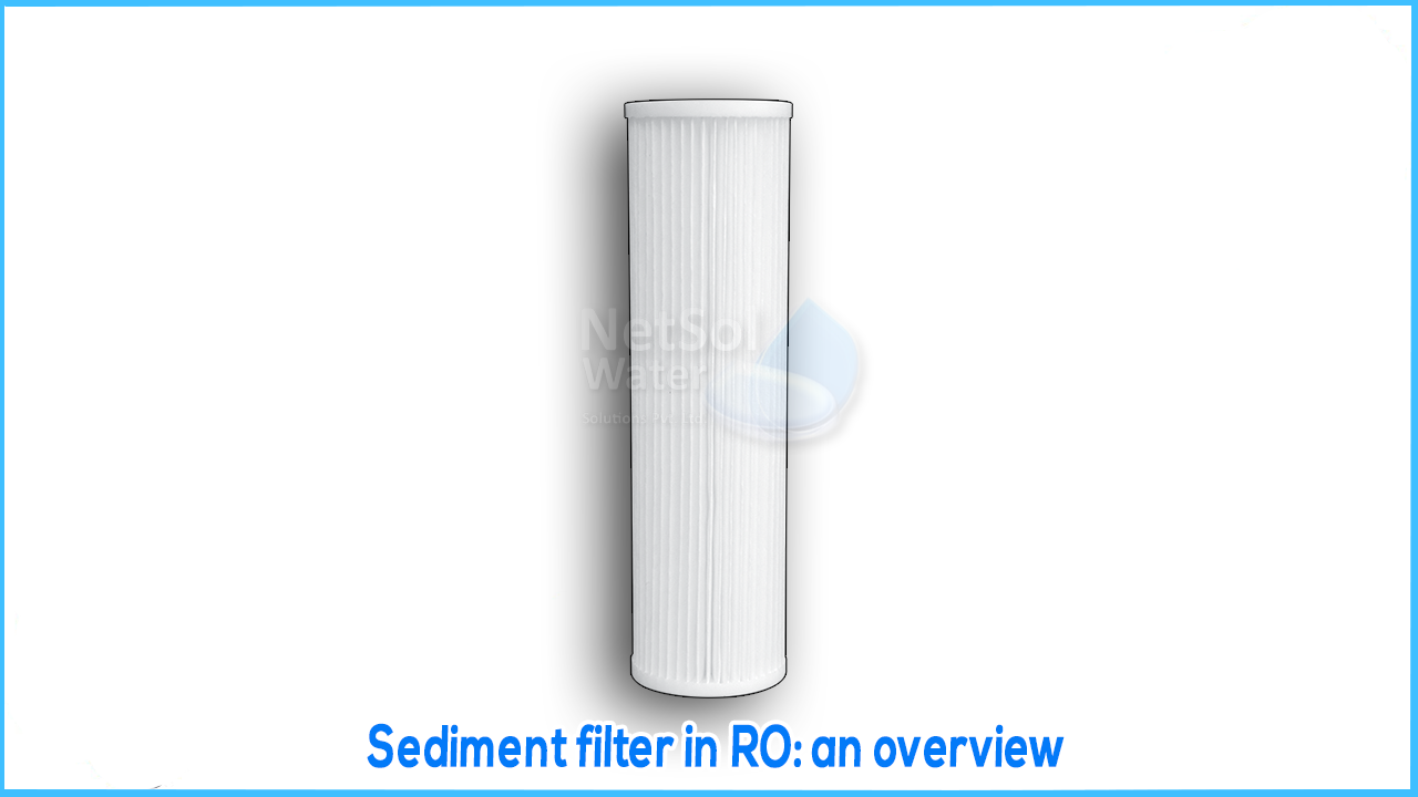 Sediment filter in RO Plant an overview, Reverse Osmosis Plant