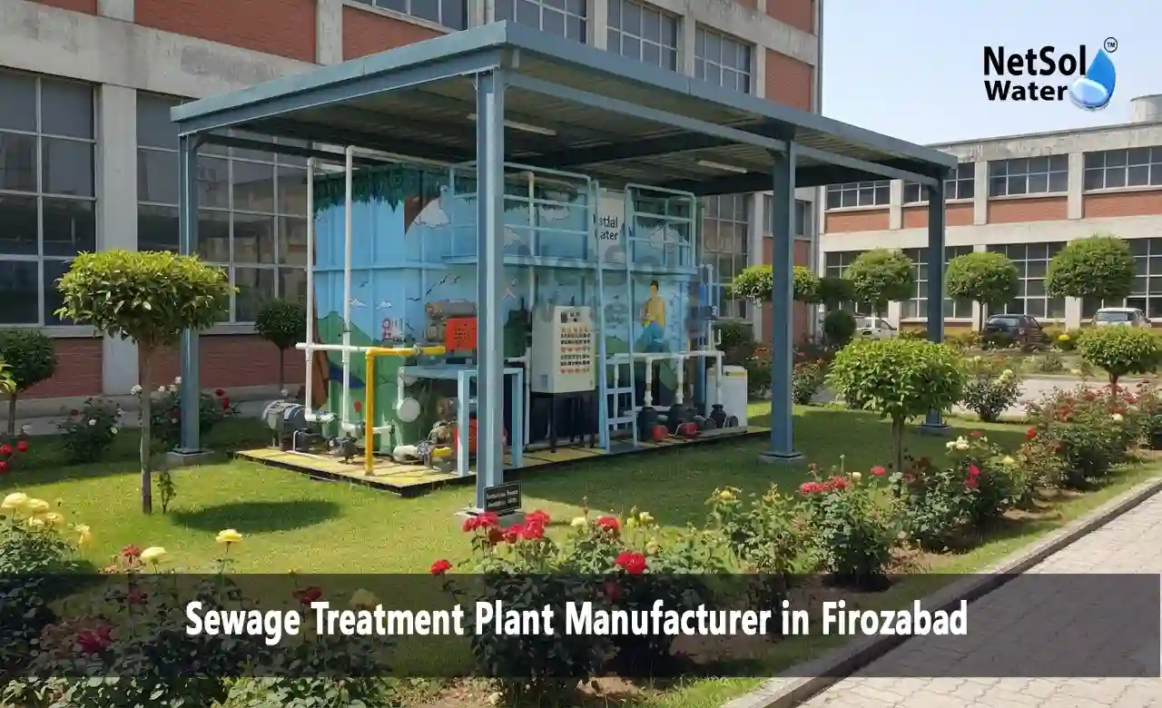 sewage treatment plant Firozabad, water treatment company near Firozabad, STP plant manufacturer near me