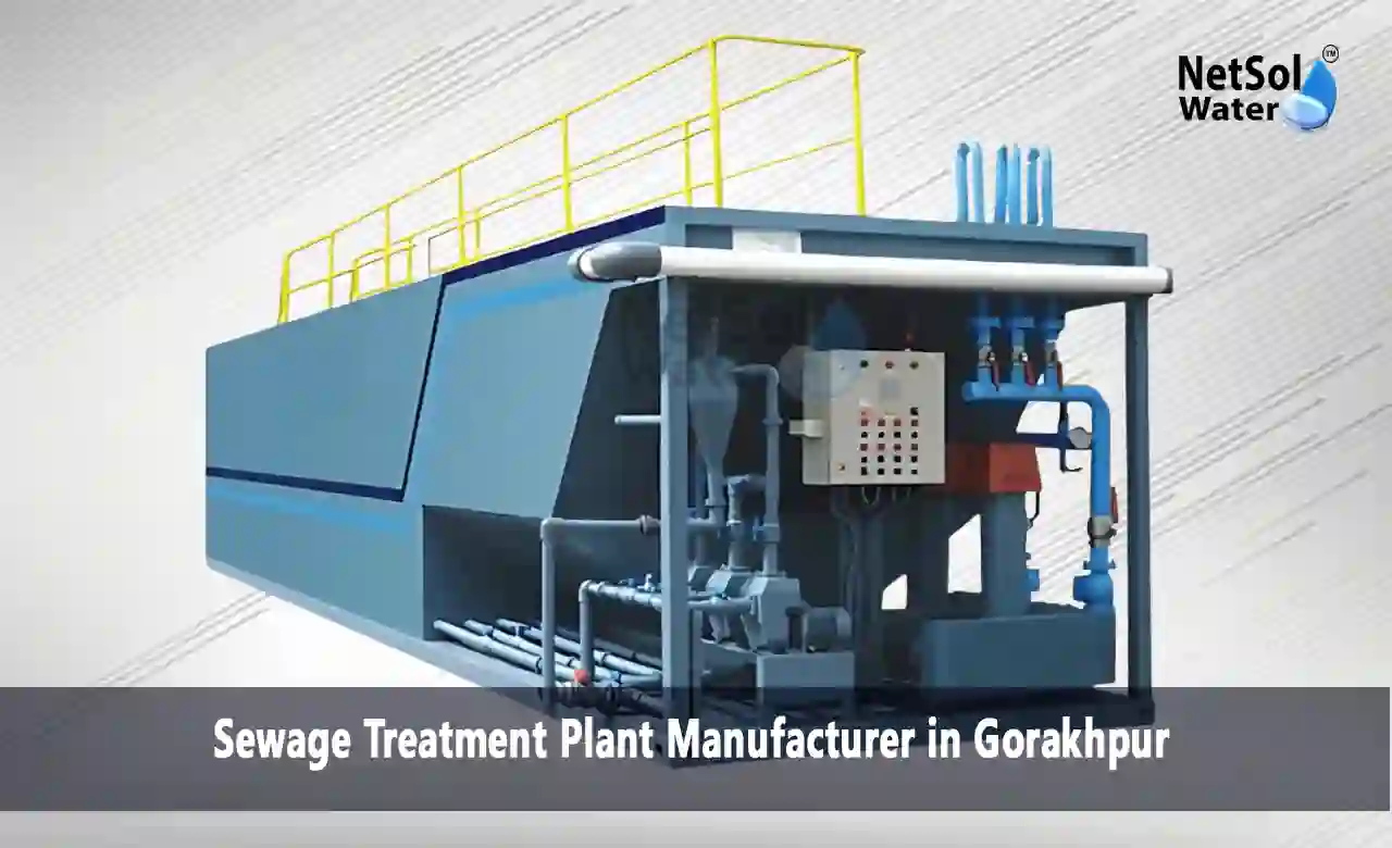 STP plant in Gorakhpur, Wastewater treatment plant Gorakhpur, STP manufacturer Uttar Pradesh, STP cost in Gorakhpur, Domestic STP plant for housing society
