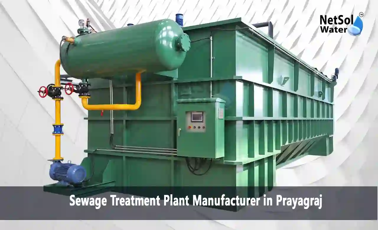 sewage treatment plant Prayagraj, STP manufacturer UP, MBBR plant Prayagraj, wastewater treatment, domestic sewage treatment