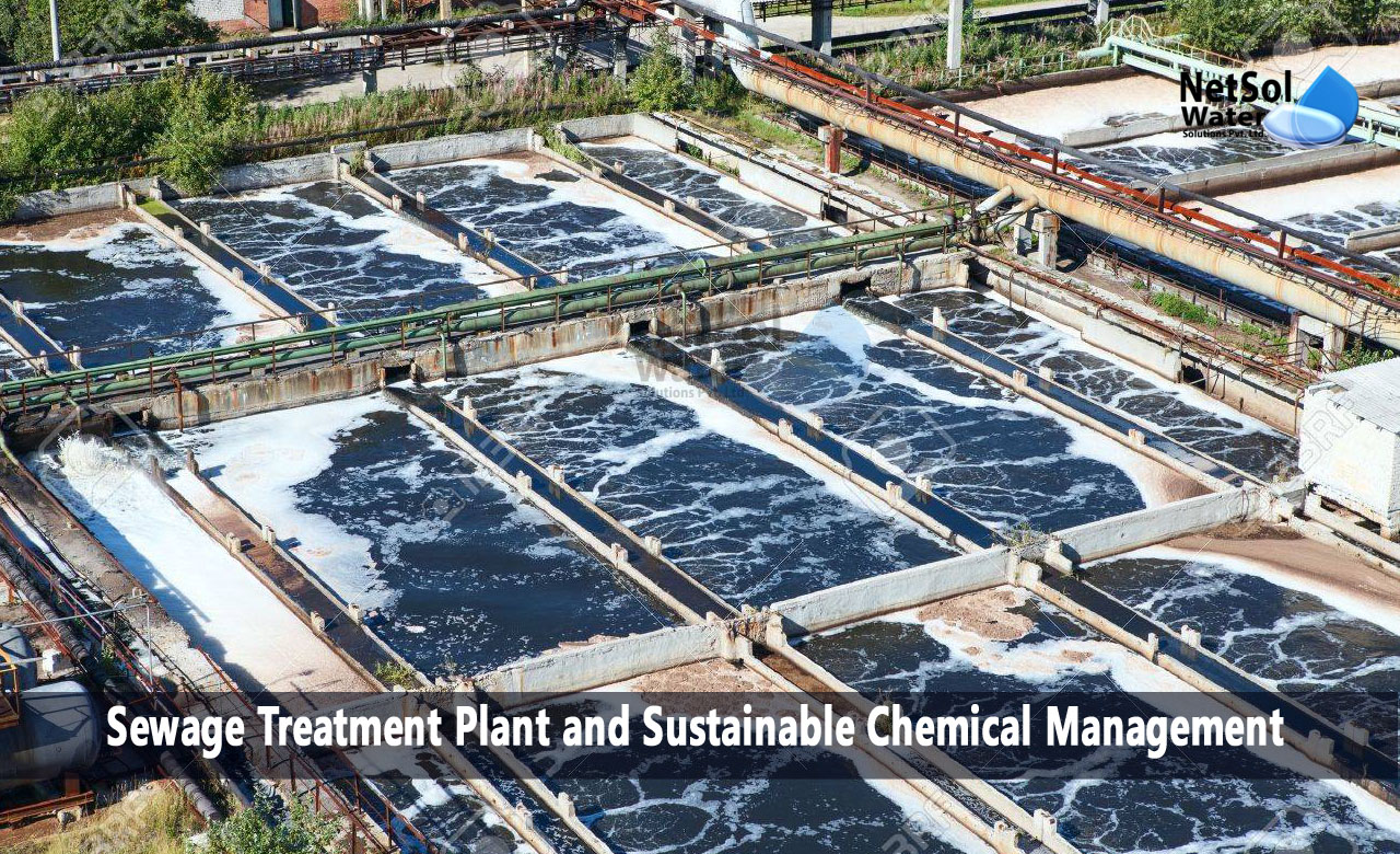 Sewage Treatment Plant and Sustainable Chemical Management