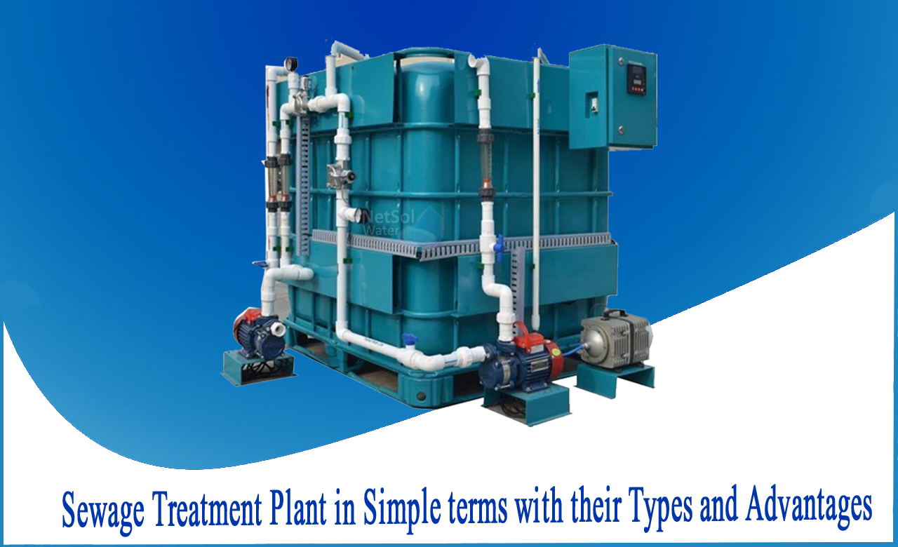types of sewage treatment plant, sewage treatment plant definition, explain the different steps involved in sewage treatment