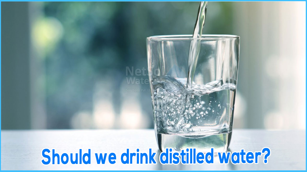 Should we drink distilled water