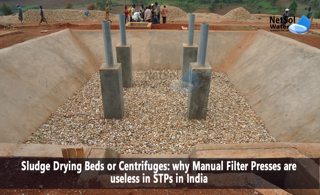 What is a filter press, Why should industries opt for Sludge Drying Bed or Centrifuge