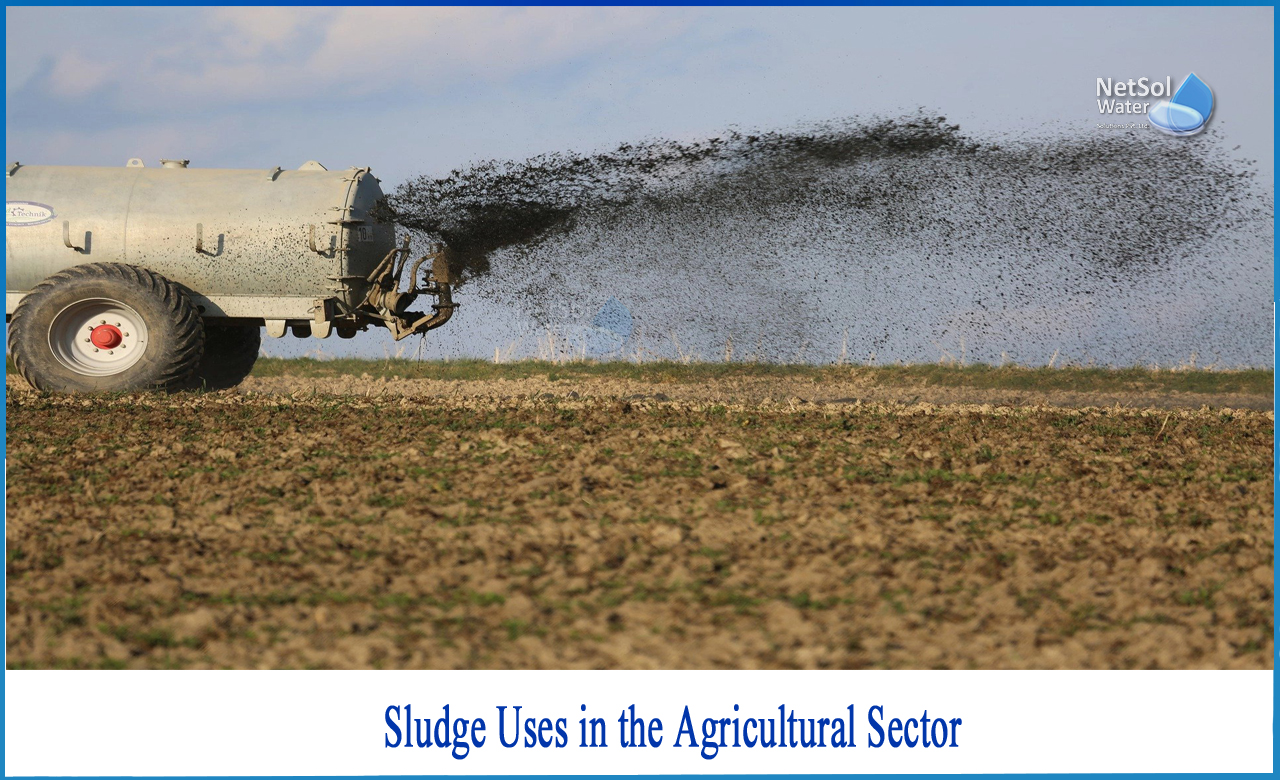 uses of sludge, sludge for fertilizer, disadvantages of using sewage sludge in agriculture