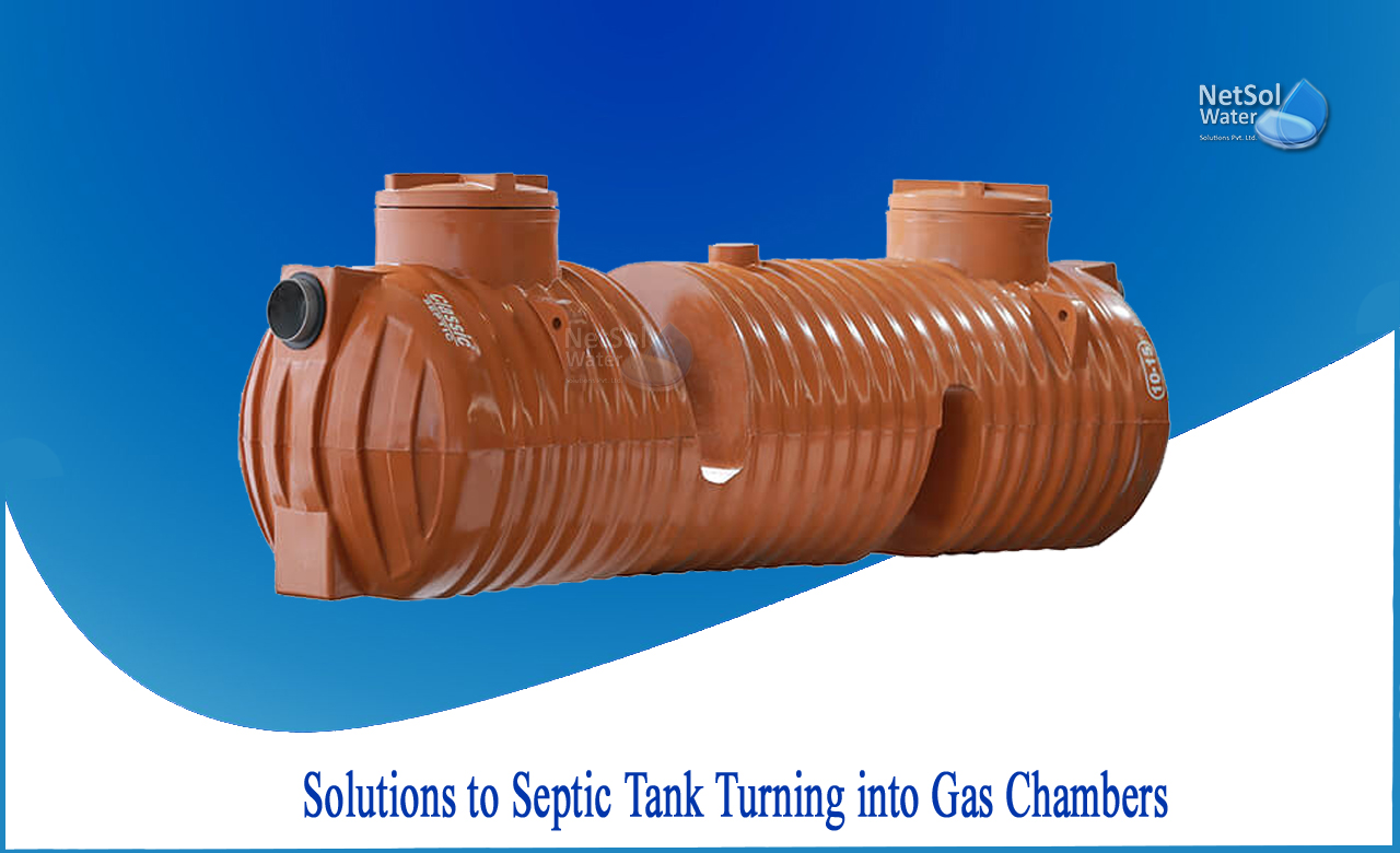 septic tank gas in house, which gas is mainly produced in septic tank, methane in septic tank