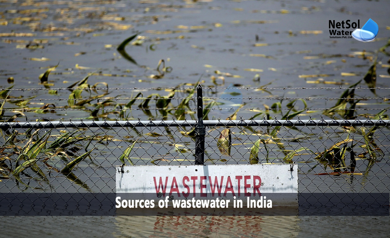 How do you think this water gets contaminated, What is the source of wastewater in India