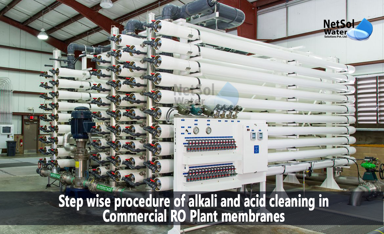 Chemical cleaning in Commercial RO Plants, factors to consider before cleaning Commercial RO Plant membrane