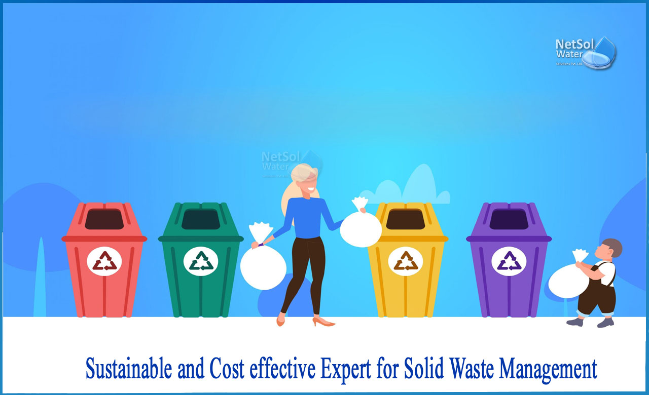 solid waste management project, modern methods of solid waste management, waste management system