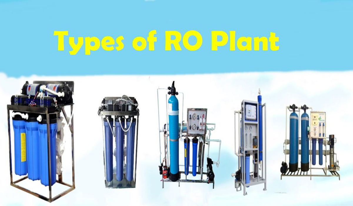 types of commercial ro plants, features of commercial ro plants, reverse osmosis plant types and their features