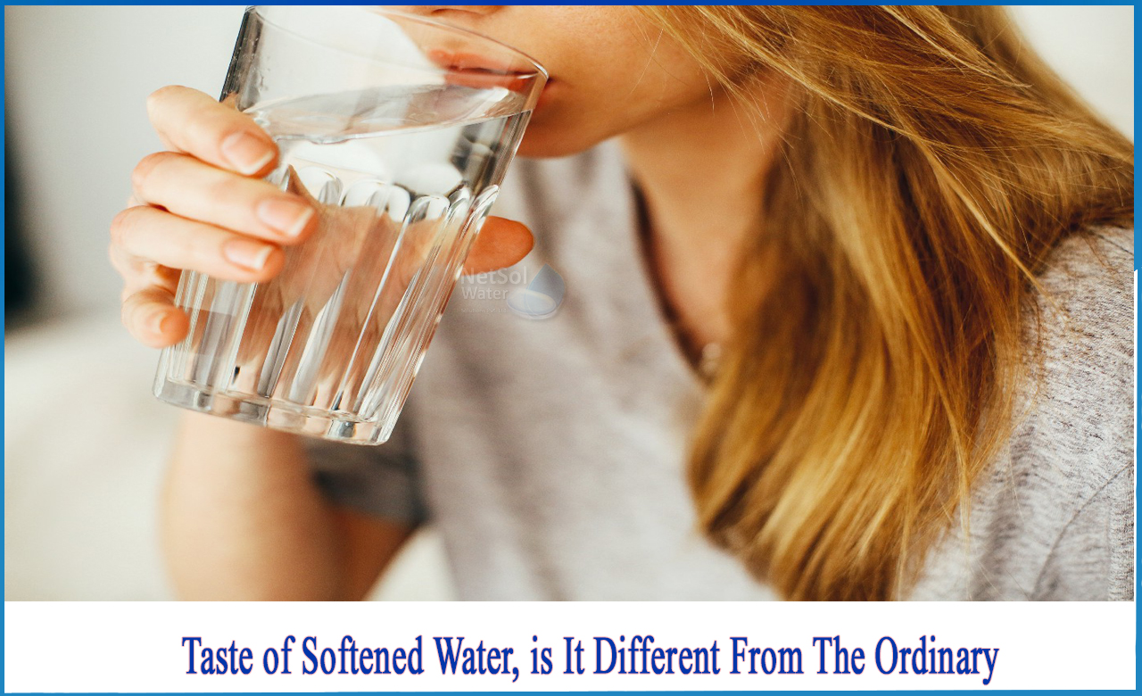 what is the taste of soft water, difference between hard water and soft water, drinking softened water side effects