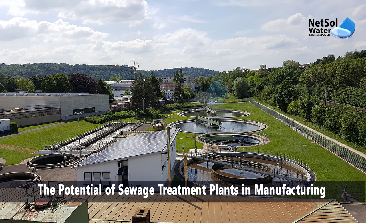 What are the Potential of Sewage Treatment Plants in Manufacturing