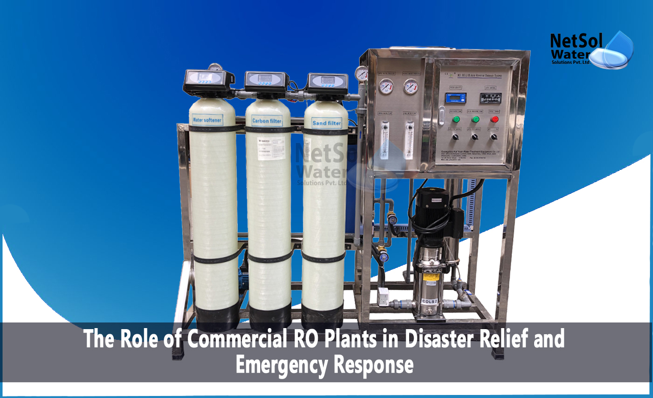 Role of Commercial RO Plants in Disaster Relief and Emergency