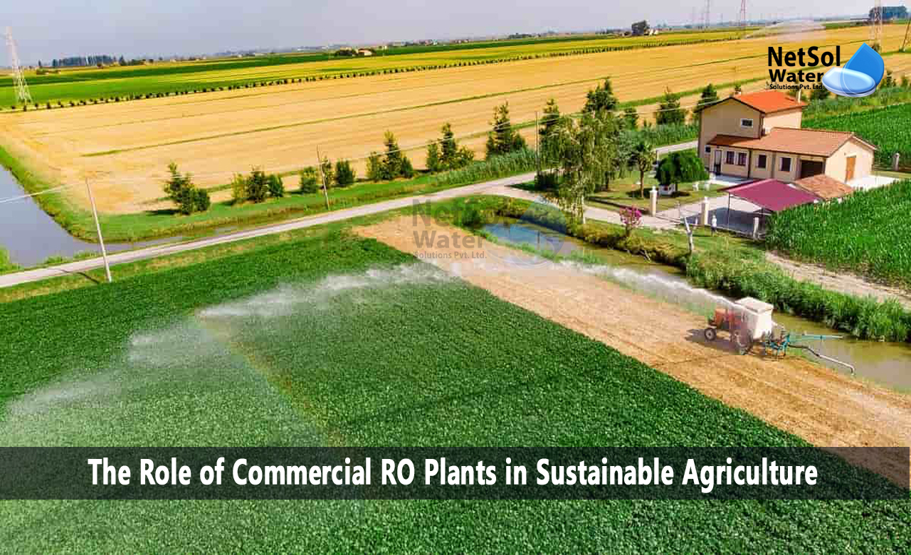 Benefits of Commercial RO Plants in Sustainable Agriculture, What is the Role of Commercial RO Plants in Sustainable Agriculture