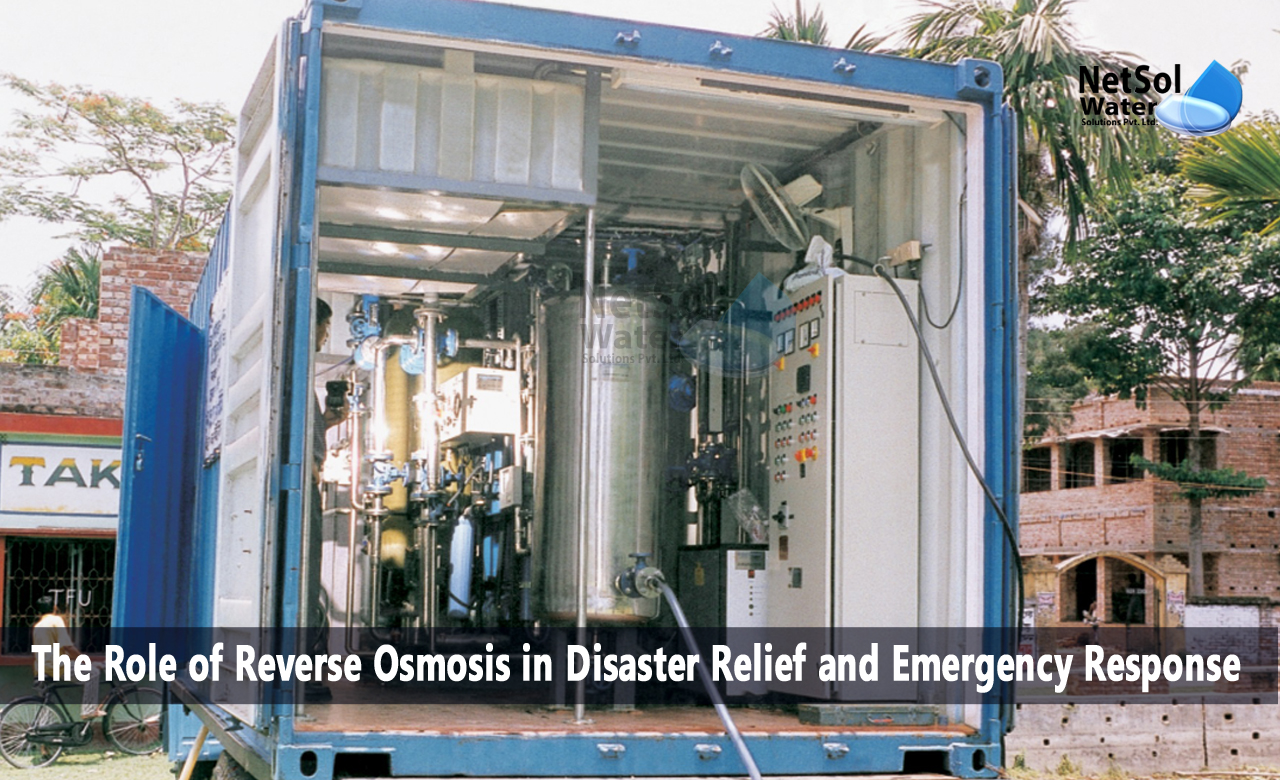 The Role of Reverse Osmosis in Disaster Relief and Emergency Response